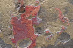 hot-orange-and-red-coloured-textured-wall-Venice-Italy