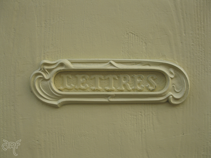 French letterbox