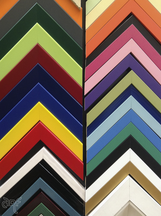 coloured frames