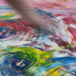 motion of a hand painting II
