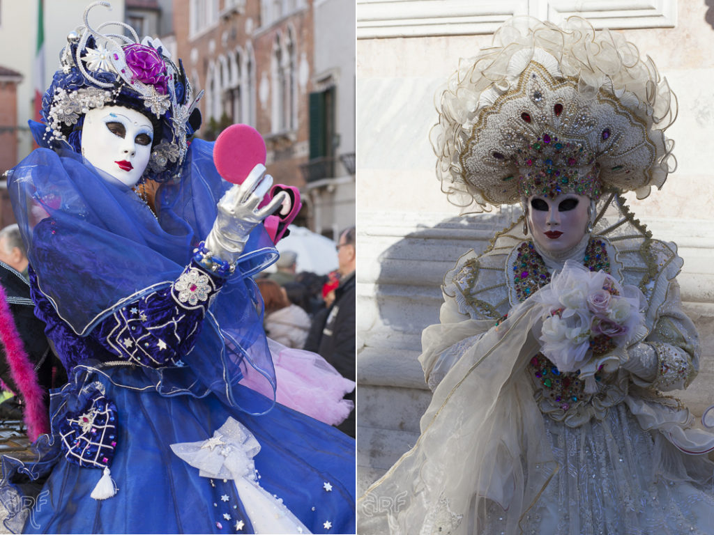Venice: two fantasy costumes