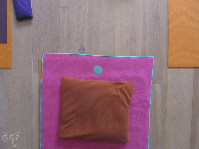 pink yoga mat