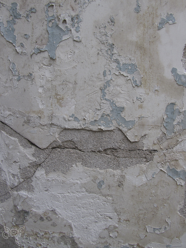 textured wall decay bathroom