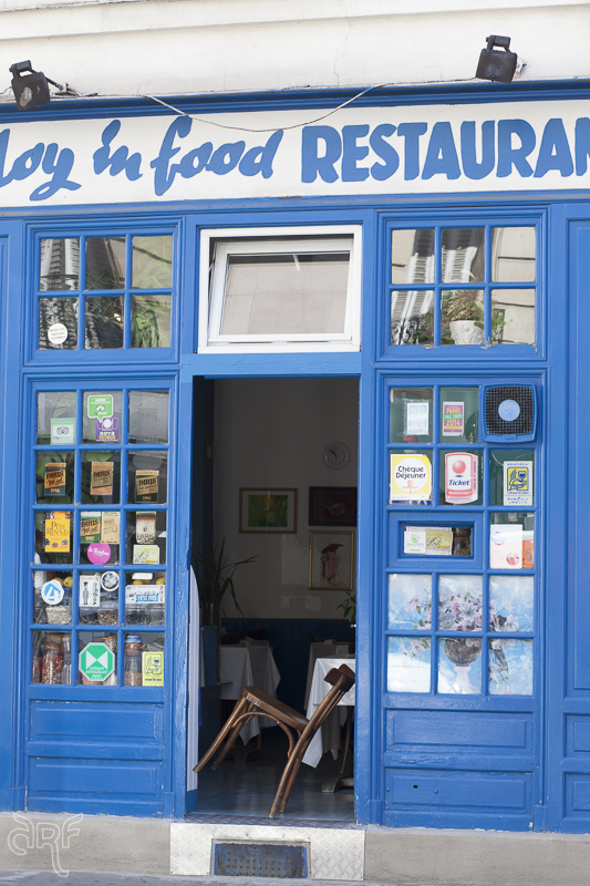 blue facade restaurant