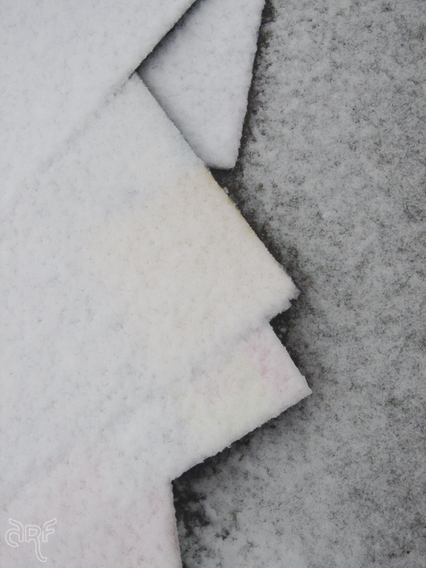 abstract snow photo