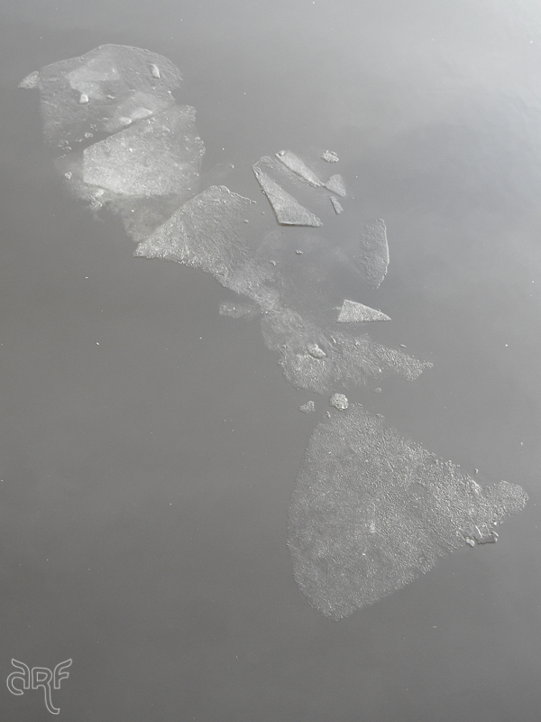geometrics of ice shapes in water
