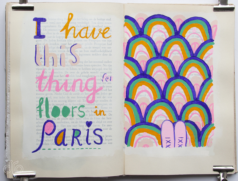 Illustration of I have this thing with floors Paris