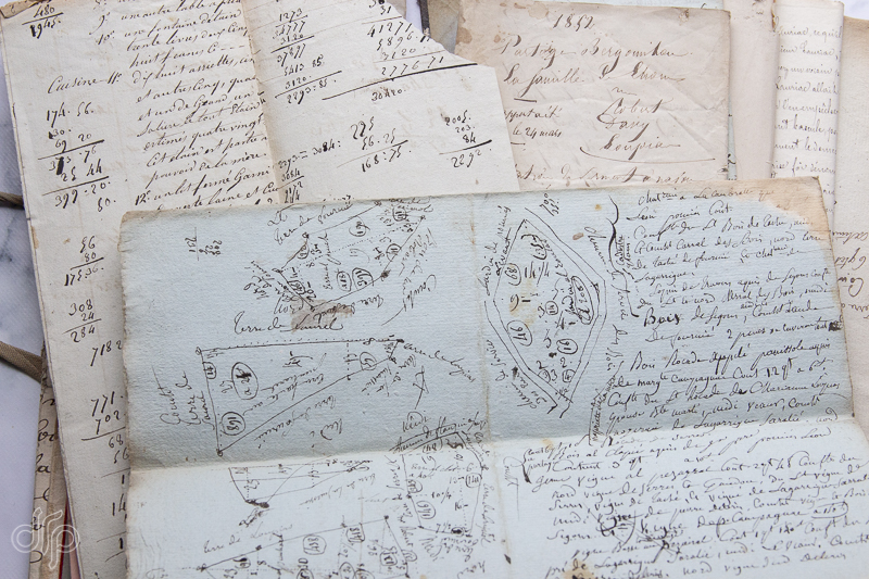 antique notary papers
