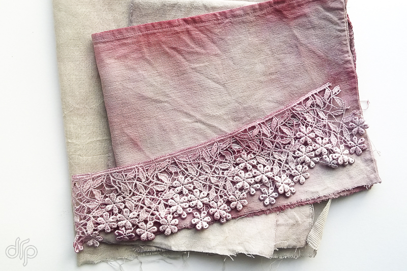 Dyeing fabrics with Aimee Bishop: Hibiscus tea