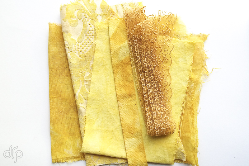 Dyeing fabrics with Aimee Bishop: turmeric