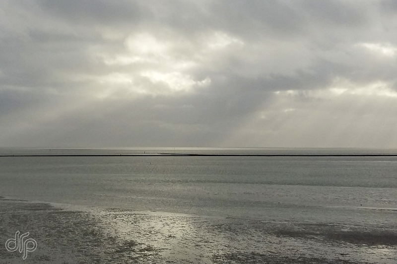 Grey skies over the Wadden Sea, Terschelling