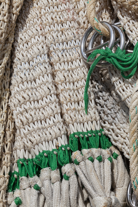 Green fishing nets, IJmuiden