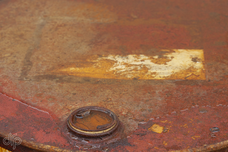 Rusty barrel, IJmuiden